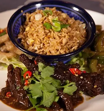 Chinese rijsttafel
