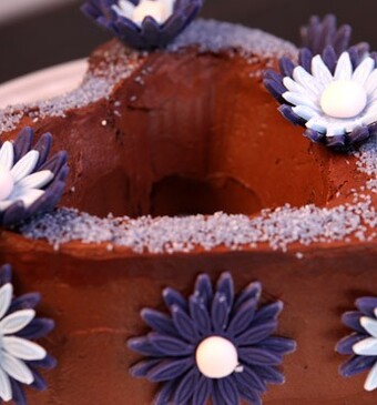 I love you (chocolade fudgetaart)