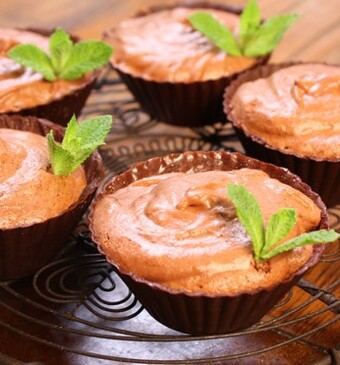 Pepermunt-chocolademousse