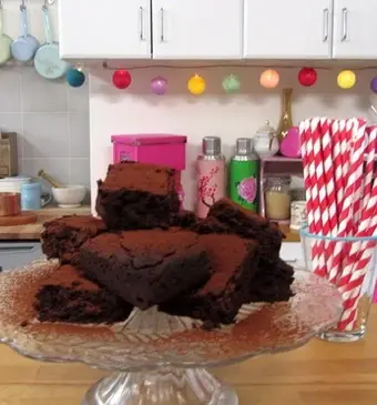 Red velvet brownies