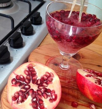 Pink Prosecco-grenadinegranita