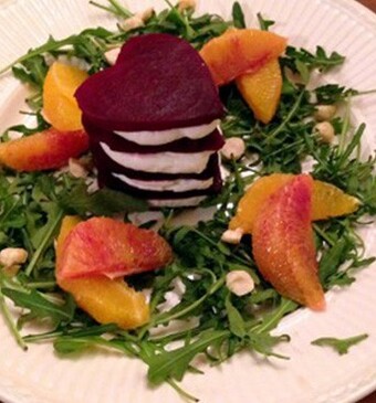 Valentijn groentetaartje