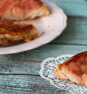 Kweeperen tarte tatin