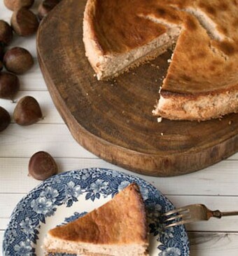 Kastanje cheesecake