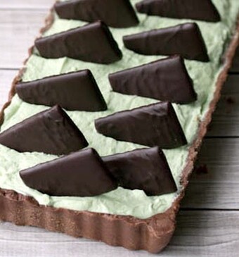 After eight cheesecake