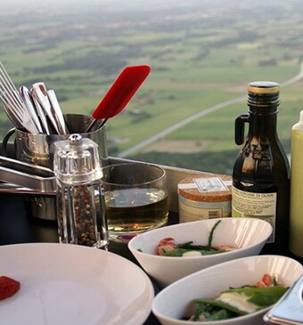 Dineren op grote hoogte