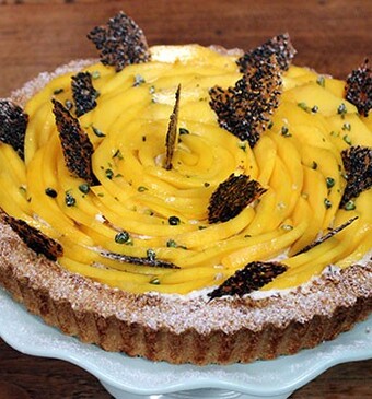 Carolina’s glutenvrije mangotaart