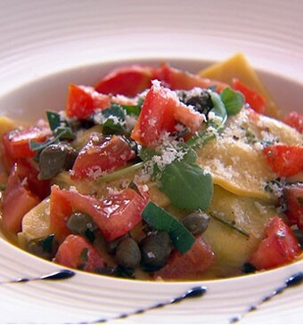 Ravioli con ricotta e spinaci