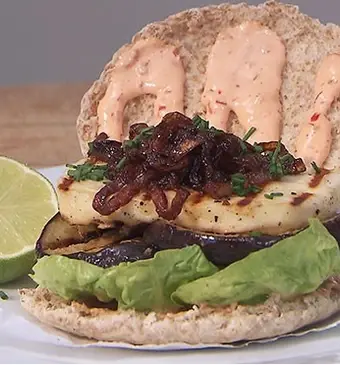 Holi halloumiburger