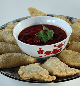 Pittige makreelpasteitjes