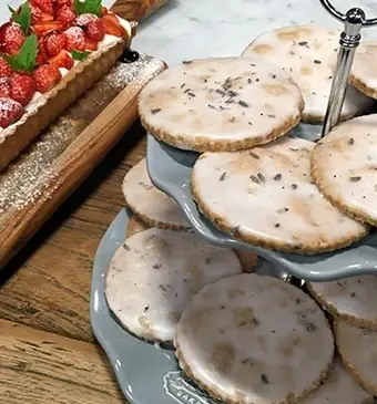 Lavendelkoekjes