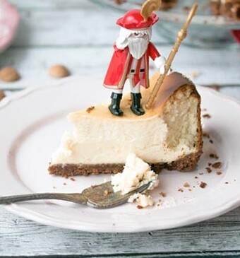 Pepernoten cheesecake