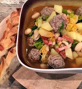 Caldo Callego (Spaanse witte bonensoep)