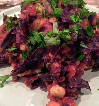 Stamppot van rode kool