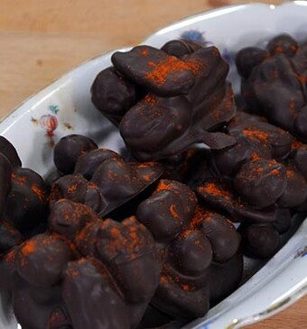 Chocolade-notenrotsjes