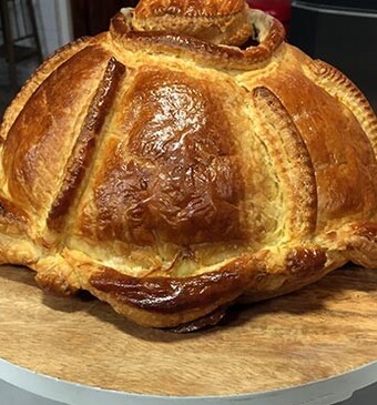 Vol au vent met paddenstoelenragout