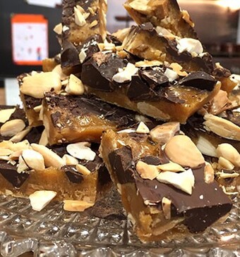 Chocolade toffeeschotsen