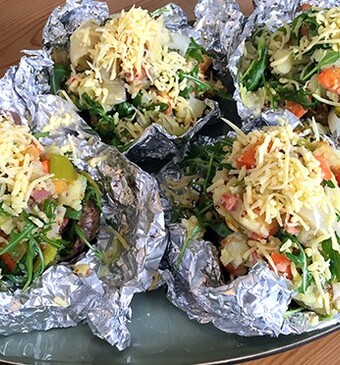 Gepofte aardappelstamppot