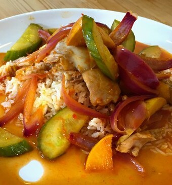 Zoetzure kip uit de braadzak