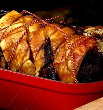 Geroosterde varkensrack