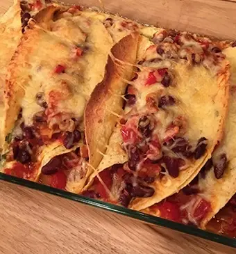 Chili con pavo ovenschotel