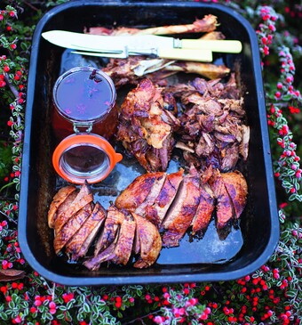 Jamie Oliver's gebraden gans met kerstspecerijen