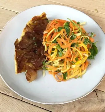 Uien tarte tatin
