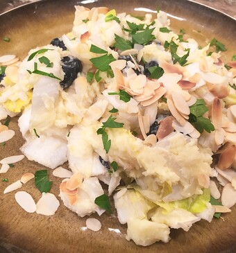 Rauwe witlofstamppot