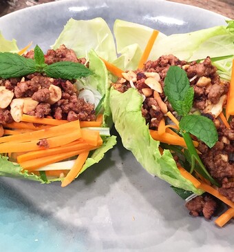 Aziatische sla-bakjes