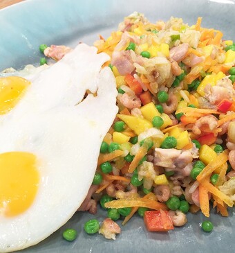 Tropische nasi goreng