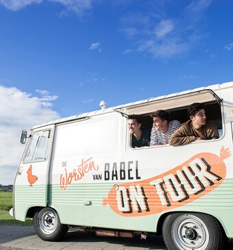 De locaties van De Worsten van Babel on Tour
