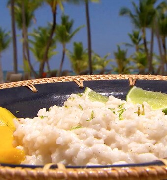 Hugo's exotische kokosrijst met mango