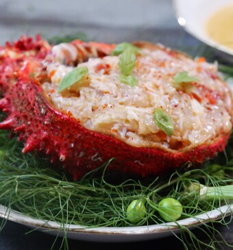 Tartaar van dorade en krab