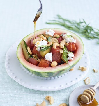 Zomerse Watermeloenwok uit Wokking Lekker