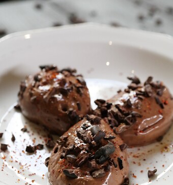 Romige chocolademousse