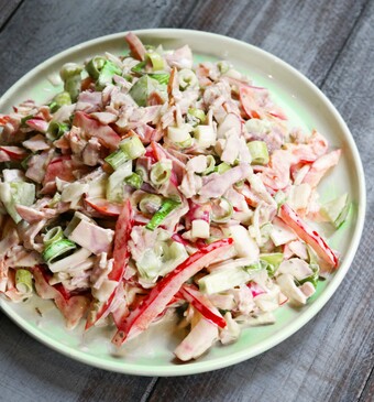 Salade van restjes