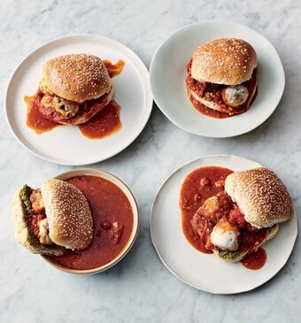 Kliederige broodjes bal