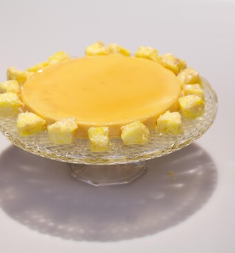 Quesillo de piña (Ananaspudding) uit Venezuela