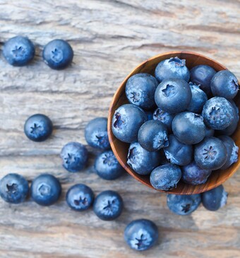 Blauwe bessen 