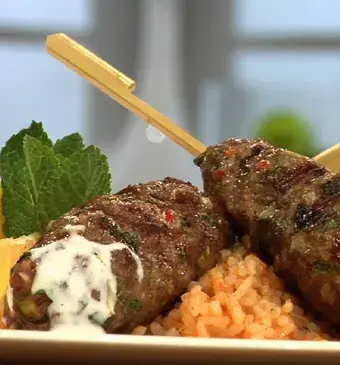 Köfte en tomatenpilav