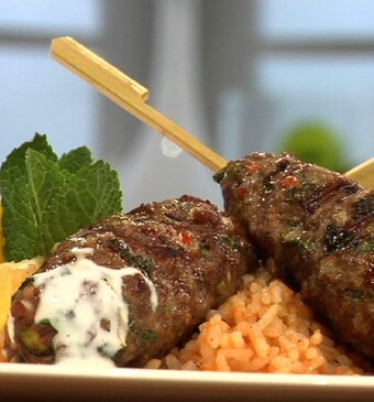 Köfte en tomatenpilav