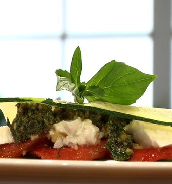 Lasagne van courgette