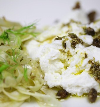 Gegrilde dorade met artisjok en venkel