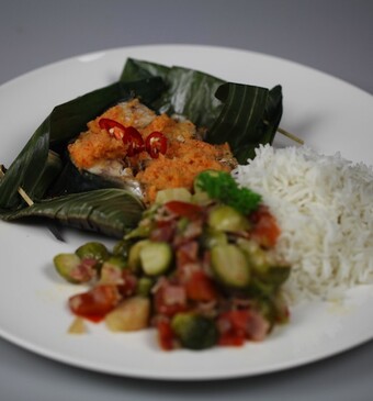 Pittige makreel (pepesan)