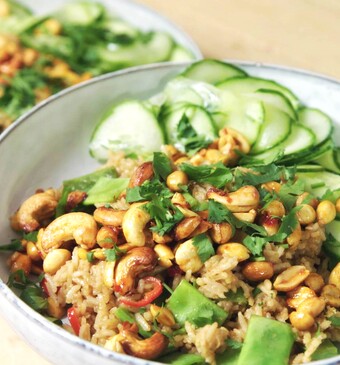 Indonesische roerbakschotel