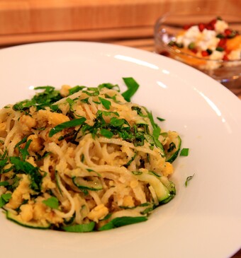 Siciliaanse pasta met ricotta dessert