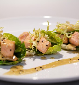 Warme salade uit de wok