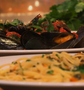 Drie keer Italiaanse mosselen