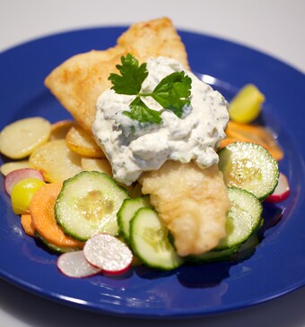 Lekkerbekjes met remouladesaus