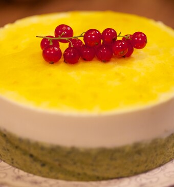 Stralende citroentaart